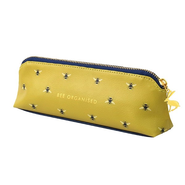 Bee Print Pencil Case By Joules